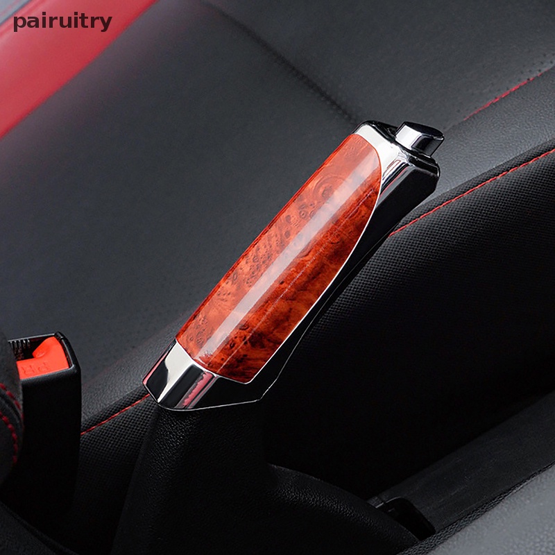 Prt Universal Stylish Rem Tangan Mobil Carbon Fiber Protector Cover Interior Decor PRT