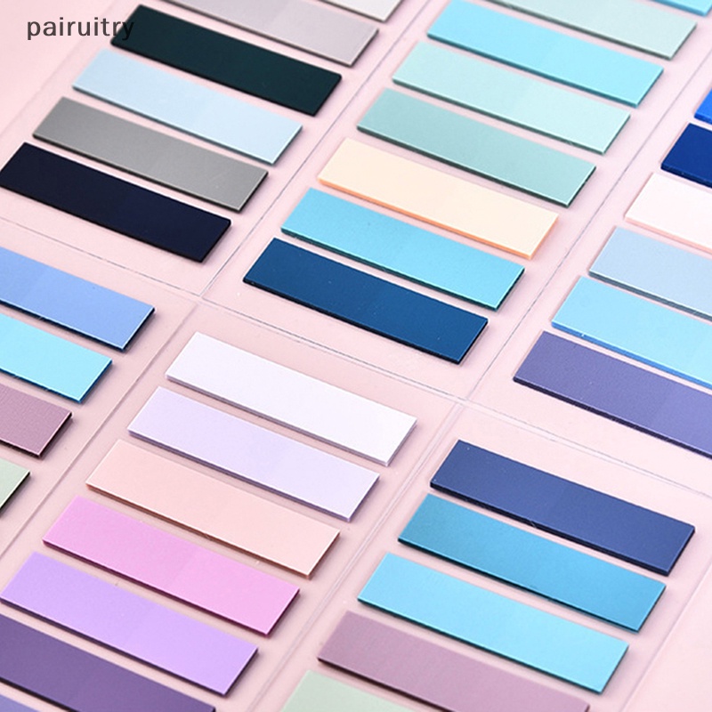 Prt 200lembar Penanda Halaman Index Tab Bookmark Transparan Lengket Klasifikasi File Untuk Buku Waterproof Notes Strip Siswa Bendera PRT