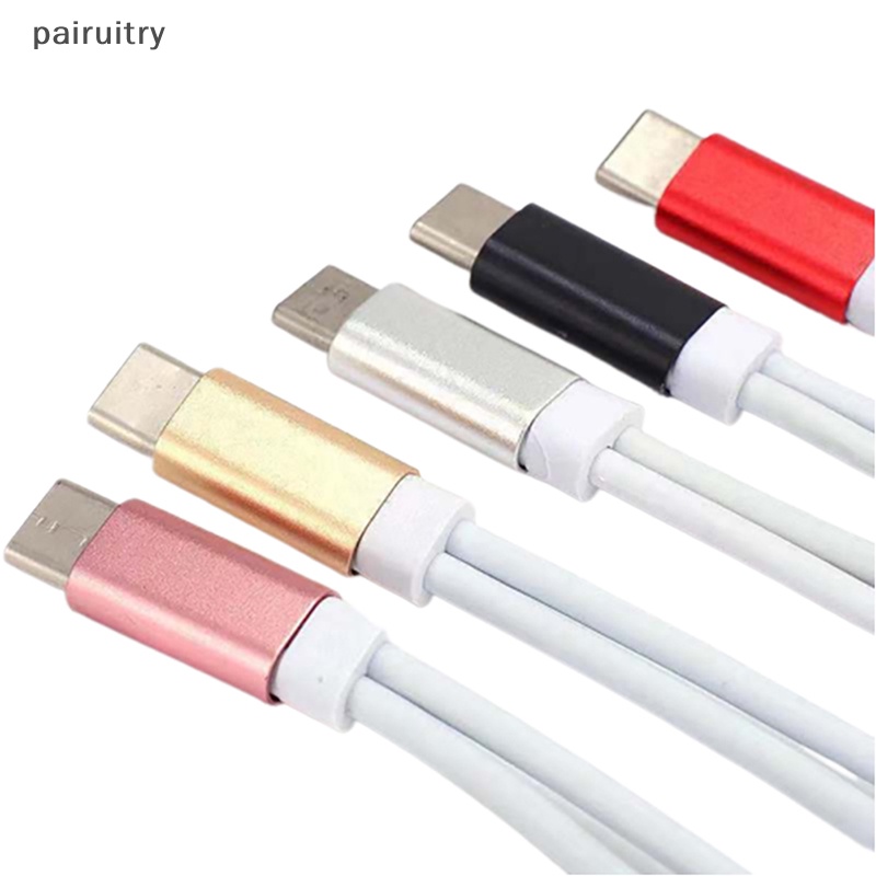 Prt Aux Audio Charging Cable Adapter 2in1 USB Tipe C Ke Jack Headphone Splitter 3.5mm Untuk Xiaomi Huawei PRT