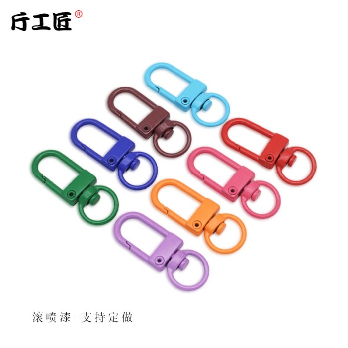 [6pcs] Kait Hook Gantungan Kunci Lobster Warna candy tone lengkap  beststuffjkt