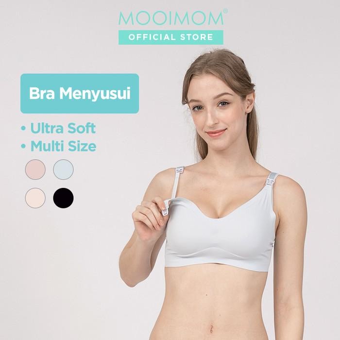 Bra Menyusui &amp; Hamil | MOOIMOM Super Soft Seamless Maternity &amp; Nursing Bra