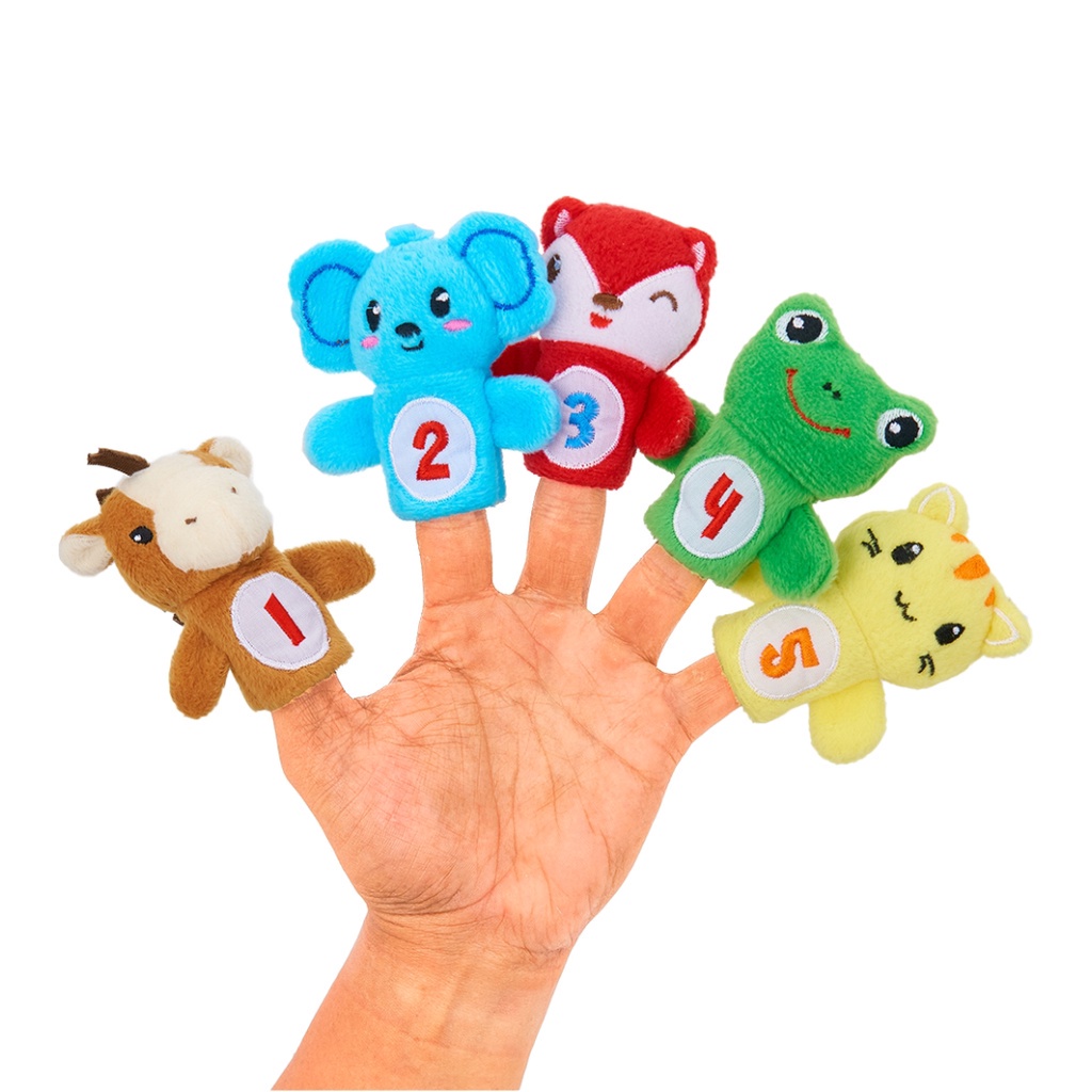 Finger Puppet Little Friends Animal Number LFF1012