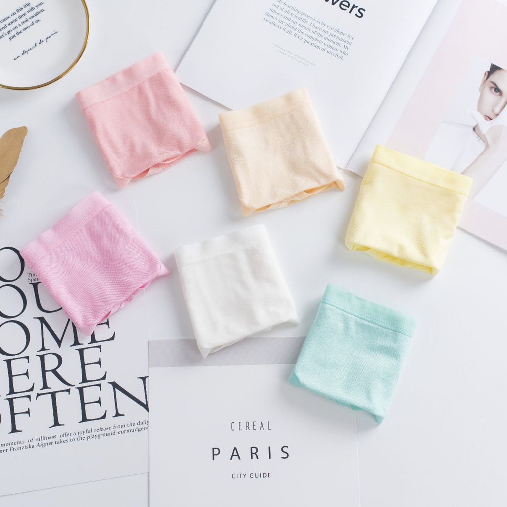 ENZ ® Celana Dalam Wanita Bahan Katun CD Katok Model Polos Import Free Size 5003