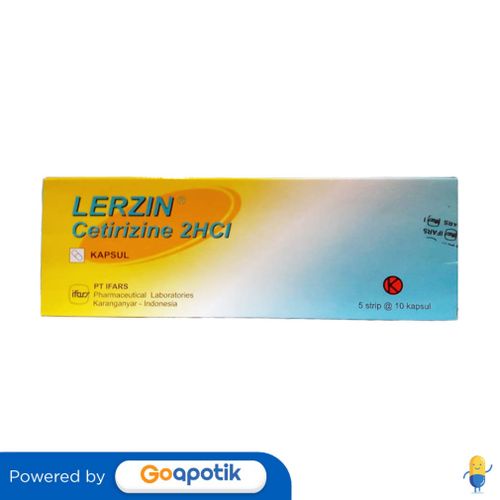 Lerzin 10 Mg Box 50 Kapsul