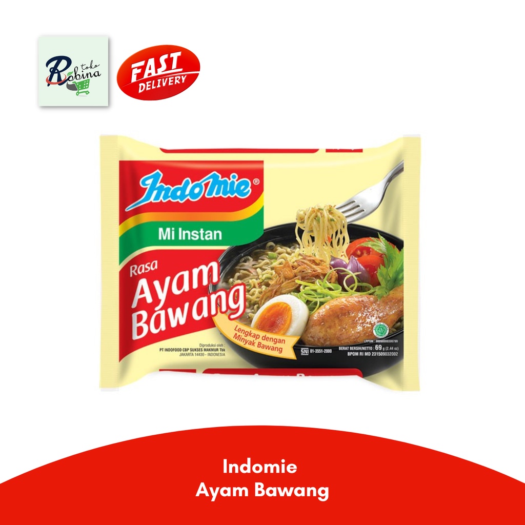 

Indomie Mie Instan Ayam Bawang