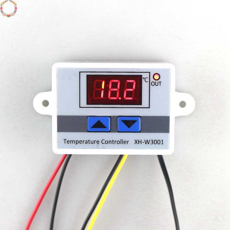 12v 220V Digital LED Temperature Controller 10A Thermostat Control Switch-Probe
