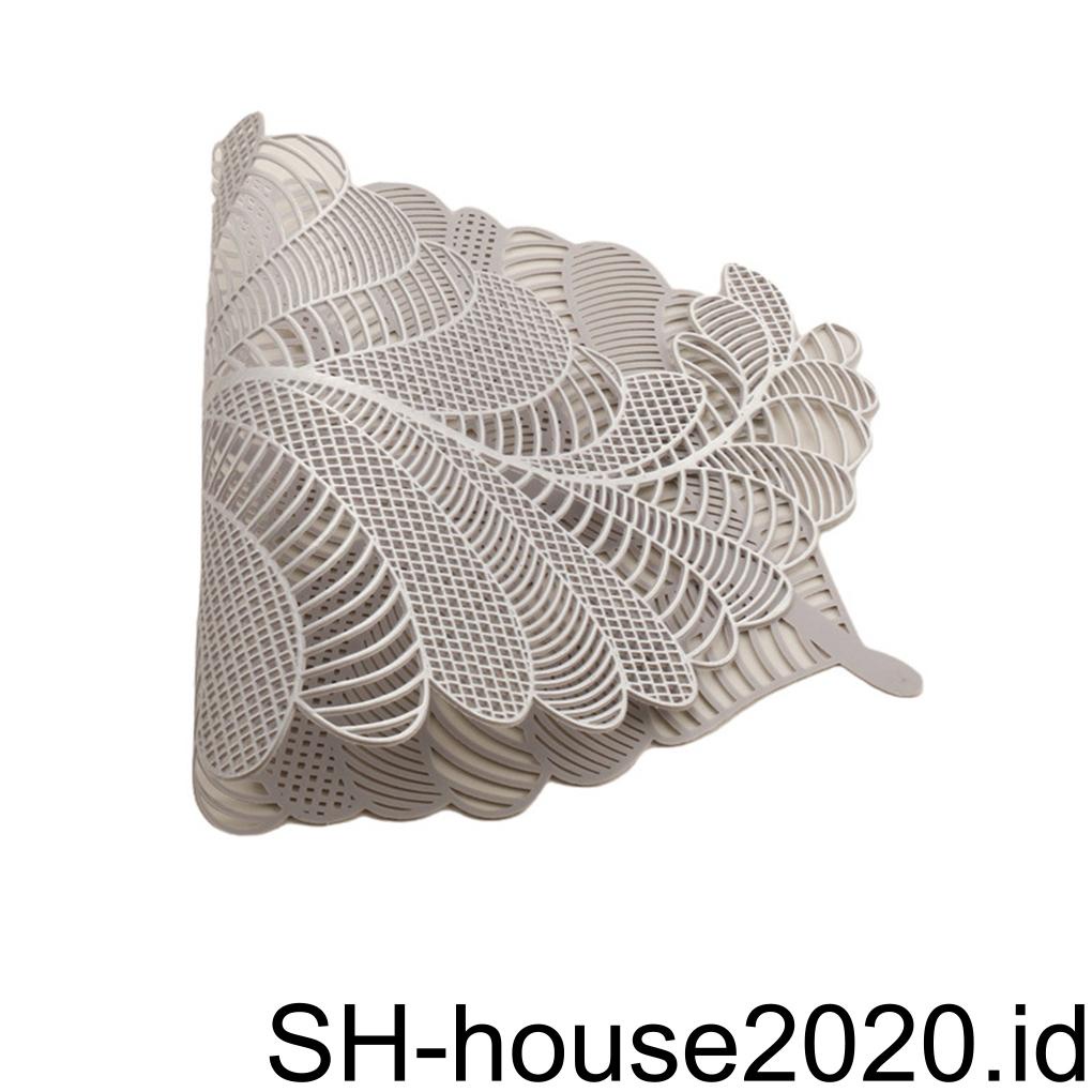 Pvc Tropical Leaves Placemat Coaster Alas Isolasi Rumah Tangga Berongga Nordic Coffee Cup Table Mat Dekorasi Rumah Hotel