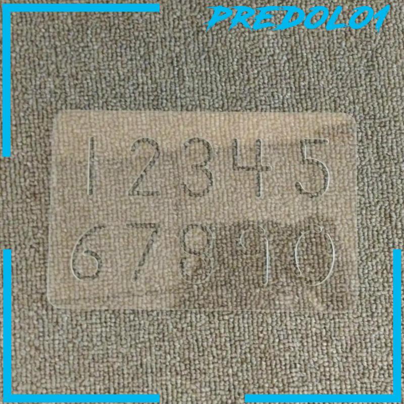 [Predolo1] Number Tracing Board Montessori Mainan Untuk Alat Peraga Permainan Matematika Tk