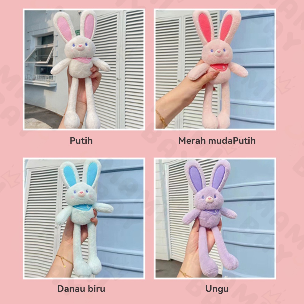 Mamibayi 30Cm Boneka Bayi Anak Lucu Boneka Kelinci Mini Gantungan Plush Doll Rabbit Doll