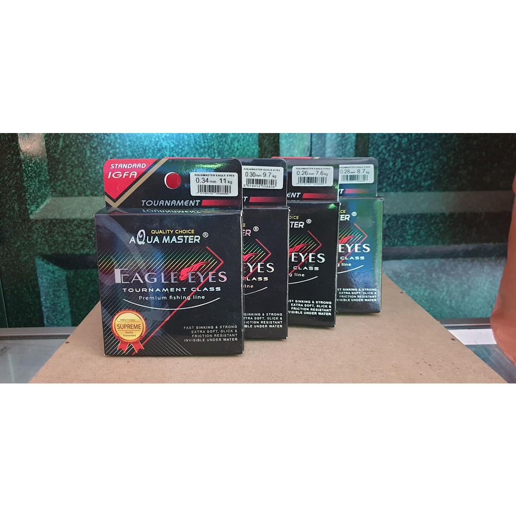 Senar Pancing Aqua Master Eagle Eyes Panjang 150 M