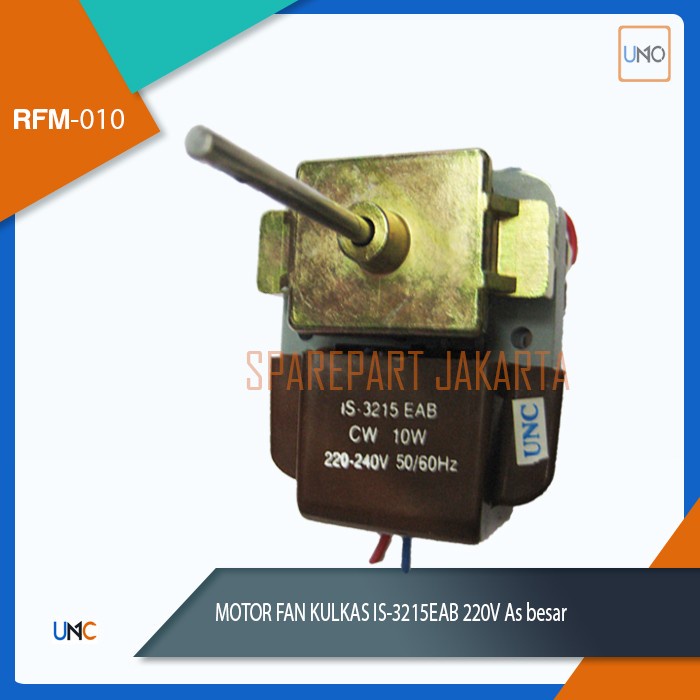 Tool Part MOTOR FAN KULKAS IS-3215EAB 220V As besar RFM-010