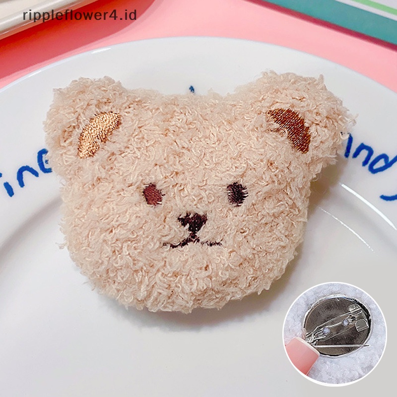 {rippleflower4.id} Mainan Boneka Kartun Sanrio Lucu Bros Mewah Bentuk Lucu Lembut Lencana Aksesoris Dekorasi Rumah Kartun Tas Pin Ransel Liontin Dekorasi Hadiah~