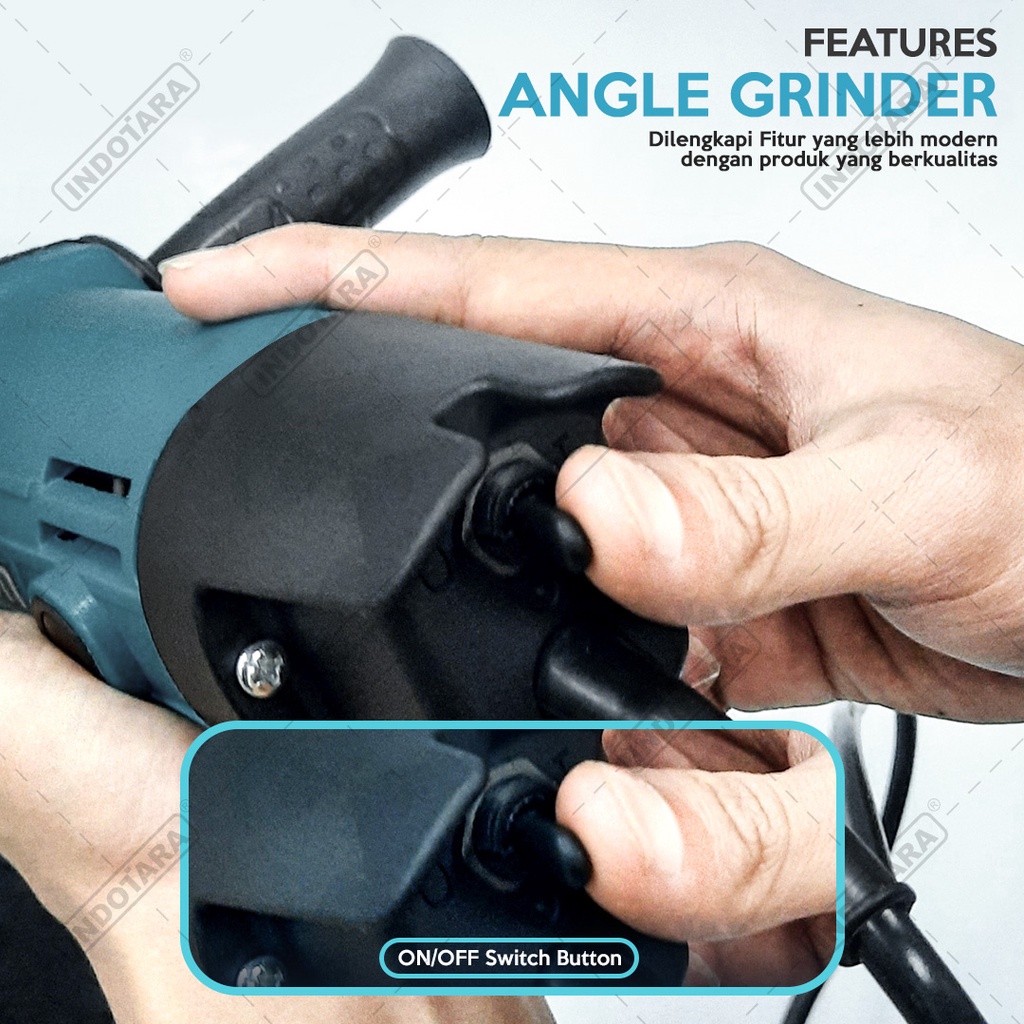 Indoholic Angle Grinder  Mesin Gerinda Tangan Orion - HG954