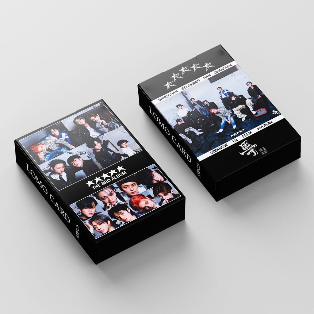 55pcs /box Album STRAY KIDS 5-STAR Photocards S-Class Kartu Lomo Straykids Kpop Postcards Collection