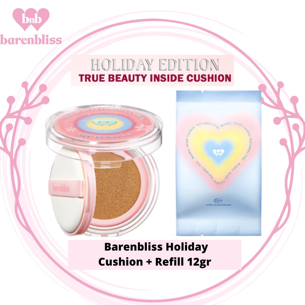 ❤️WP❤️ [LIMITED EDITION] BNB Barenbliss Holiday Cushion + Refill 12gr