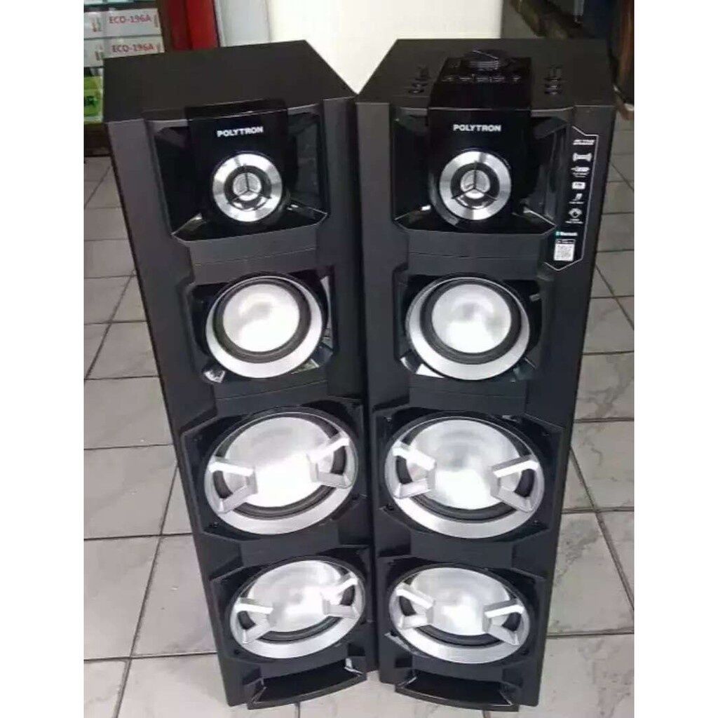 TERBARU SPEAKER ACTIVE POLYTRON PAS 8EF22 8 INCH KARAOKE