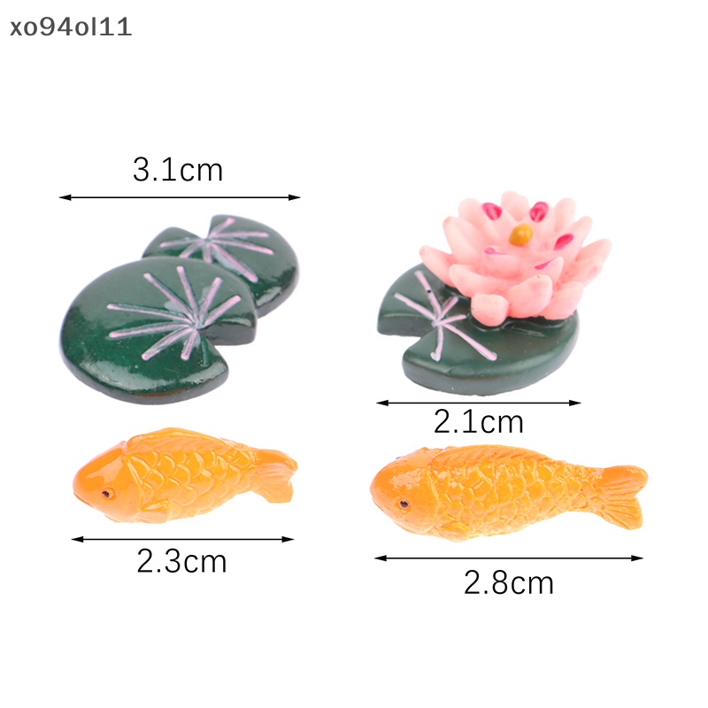 Xo Microlandscape Marine Landscape Miniatur Ikan Kecil Lucu Hias OL