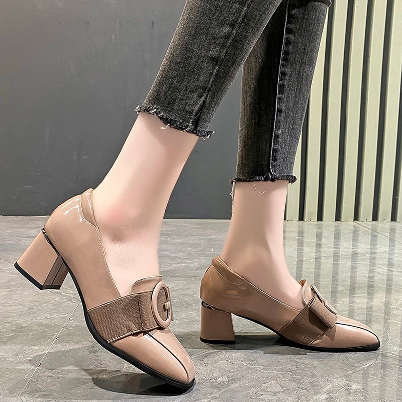 [KUALITAS PREMIUM] [LC] [1446] Sepatu Heels Kerja G 555 Heel 5cm Cantik ELEGAN Sepatu Hak Sepatu Platform Pesta Jalan Impor Batam