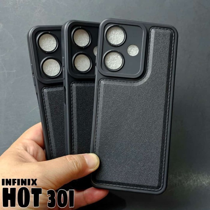 Case LEATHER PRO CAMERA Vivo V27 5G/V27E/V25E Softcase Kulit Sintetis