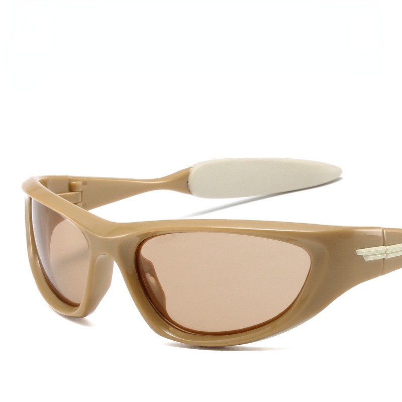 Aesthetic Shades Sunglasses UV400 Untuk Wanita/Pria Eyeglasses Colour