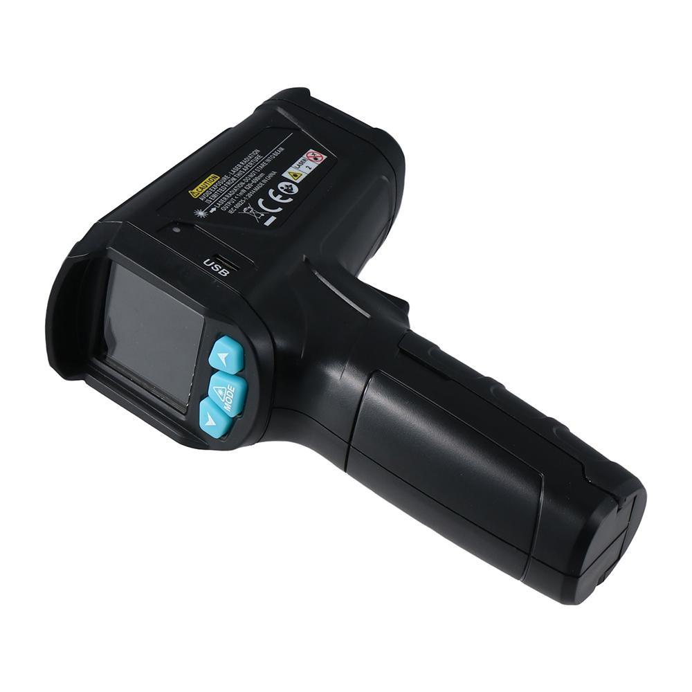 TOP Termometer Infrared Digital Industrial Kulkas Pizza Oven Handheld Non Kontak Bukan Untuk Manusia -58°F Sd1472°F(-50~800°C)