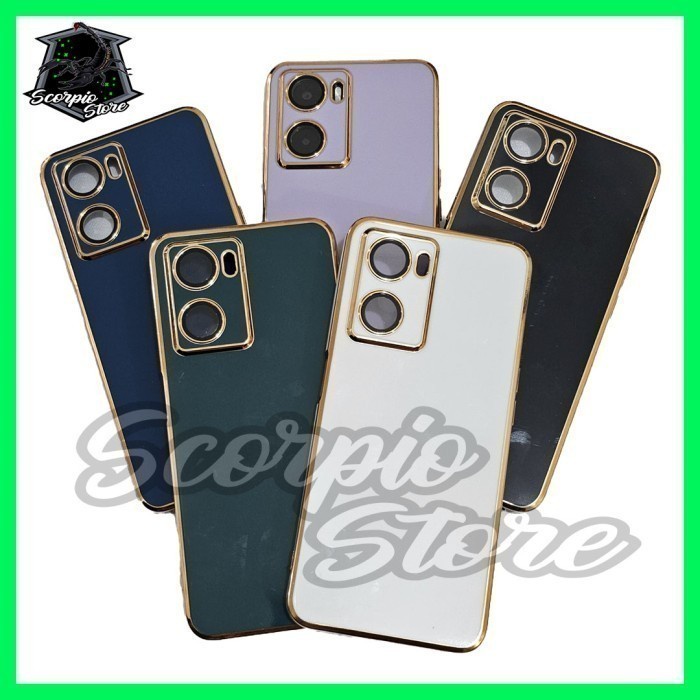 CASE RENO 8 4G - LUXURY PLATING LIST OPPO RENO 7 4G RENO 8T 5G 2023 - SS