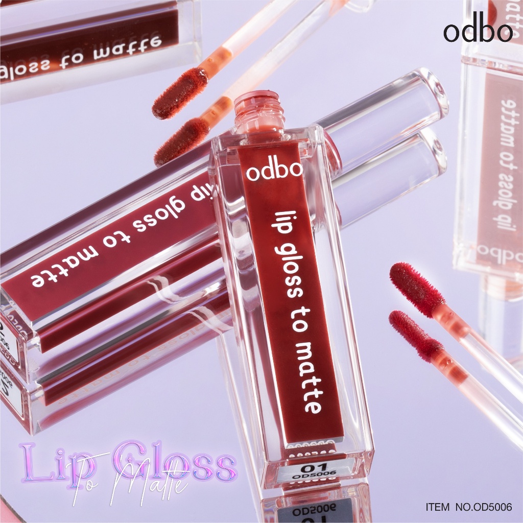 ODBO Lip Gloss To Matte Long Lasting OD5006