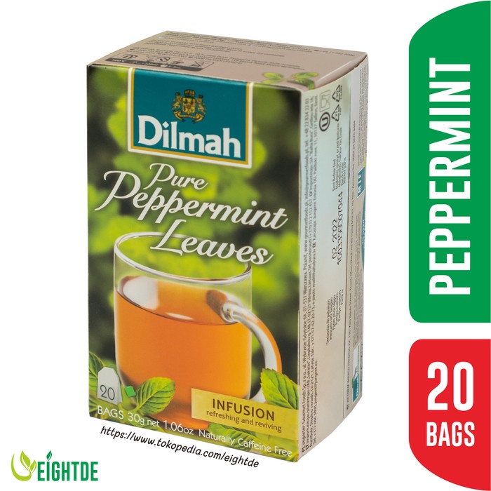 

N.E.W Dilmah Pure Peppermint Leaves Tea
