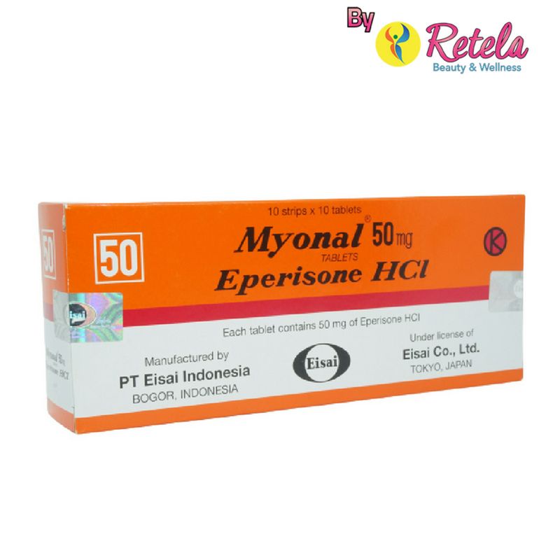 MYONAL 50MG 1 STRIP 10 TABLET