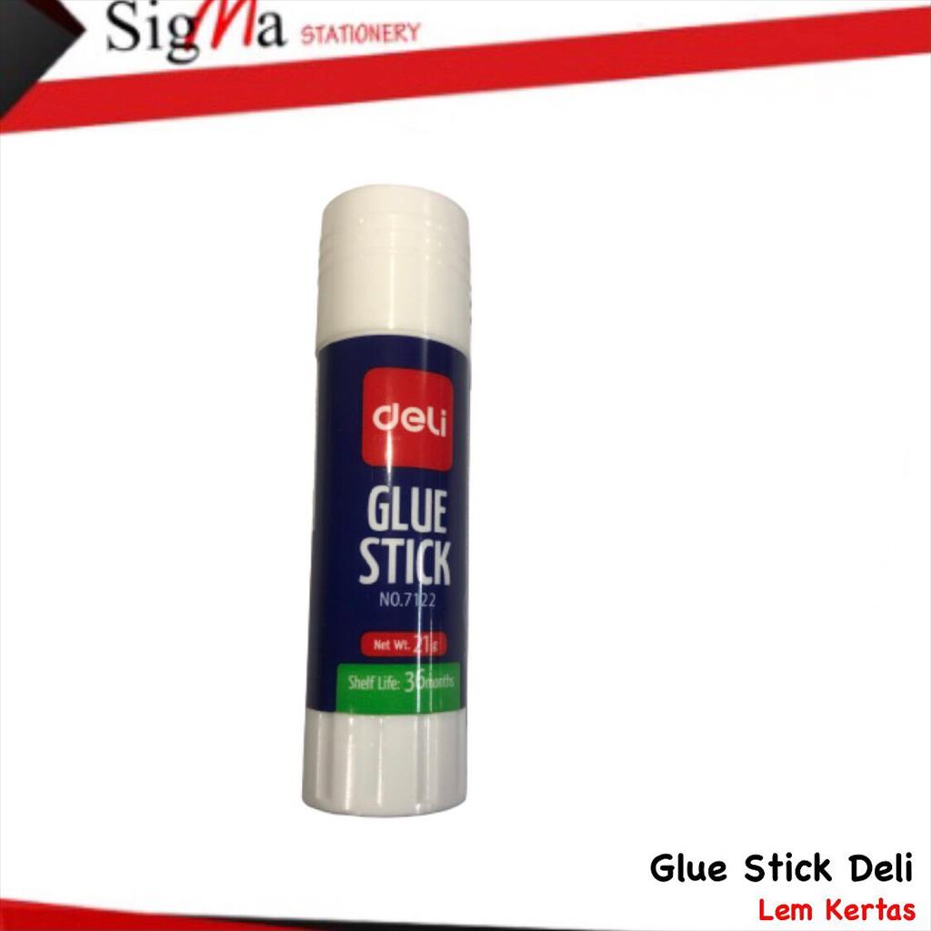 

Lem Kertas / Glue Stick DELI Putih Biru 9 / 15 / 21 / 36 gram (Pcs) E7121 7122 7129