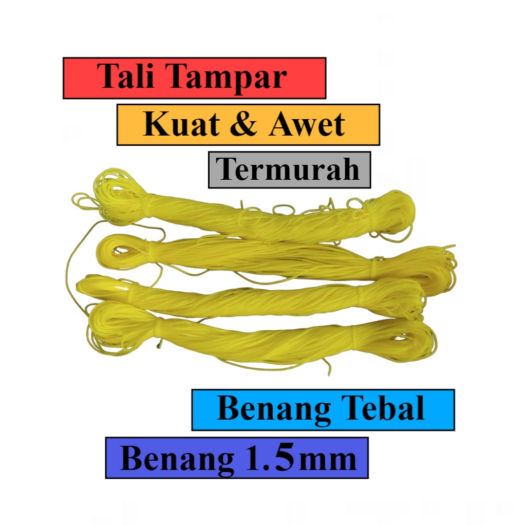 

SEA GULL tali tampar serbaguna, tali tampar bangunan, tali tampar 1mm per 1pcs (50meter)