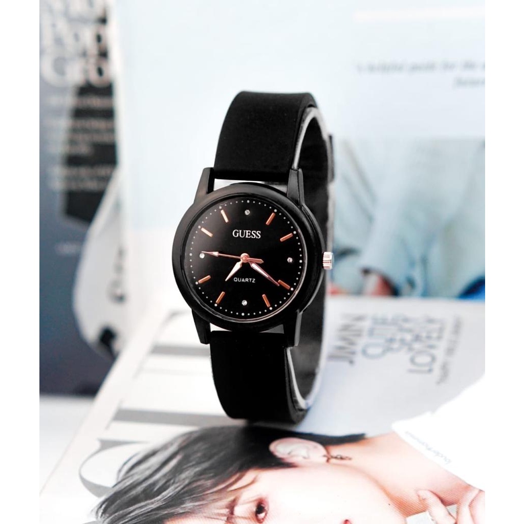 PA Jam Tangan Quartz Strap PU Analog Casual Gaya Retro Wanita &amp; Pria Ulzzang Watch Korean Fashion RM090