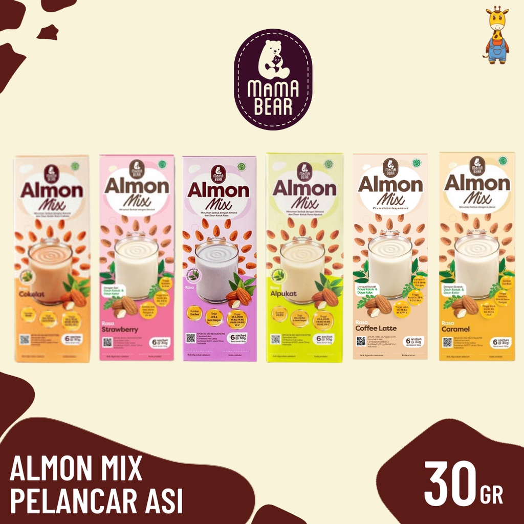 Mama Bear Almon Mix Pelancar ASI