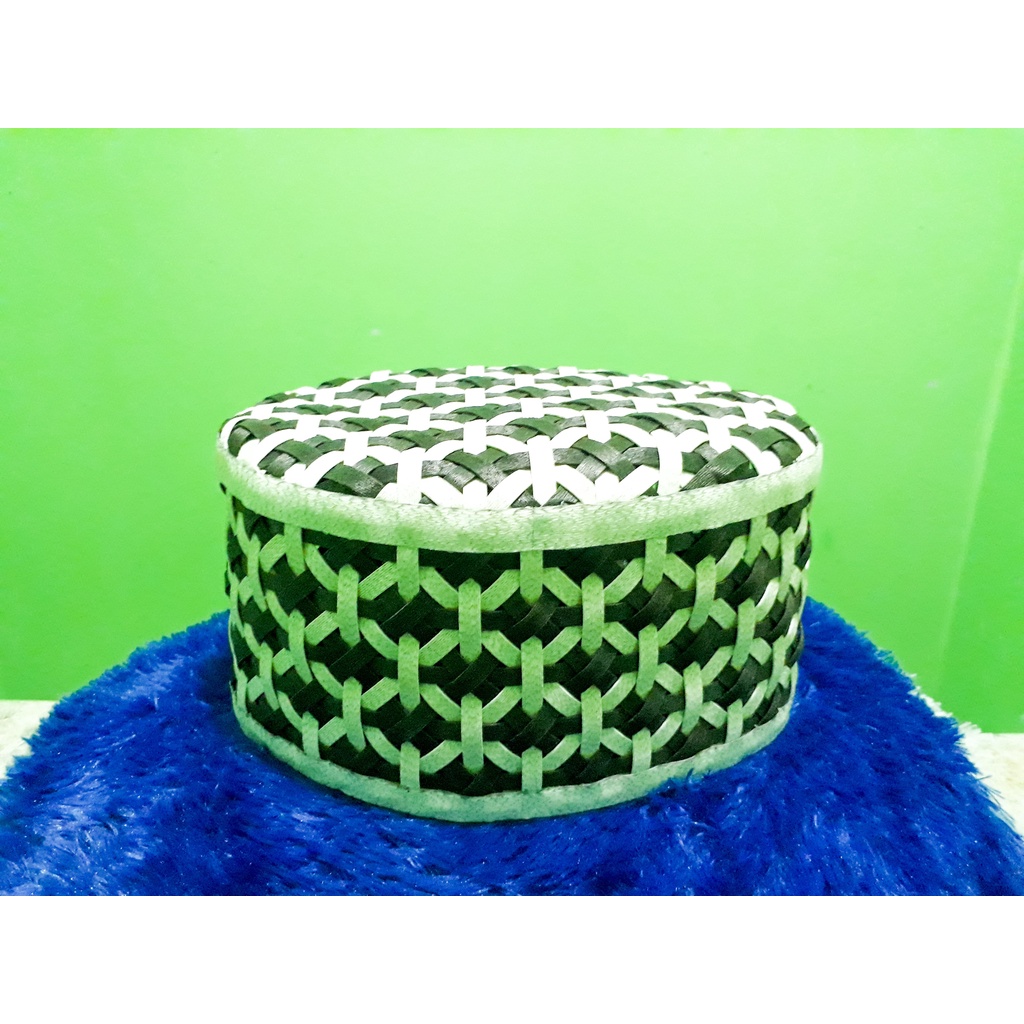 Peci Sintetis / Peci Anyaman - Motif Delima