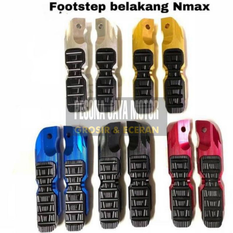 dm Foot Step Belakang Variasi Wuming 01 Universal Nmax,Nmax New,Aerox,Lexi,Xmax