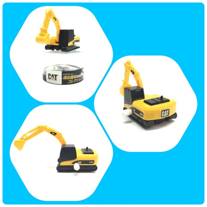 Wonda Choro-Q Alat Berat CAT Excavator 320D