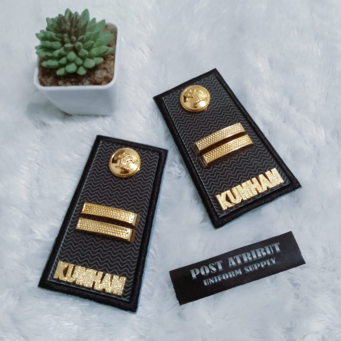 Pangkat PDH KUMHAM Golongan 3A-3D PDH Logam akrilik  - 3A