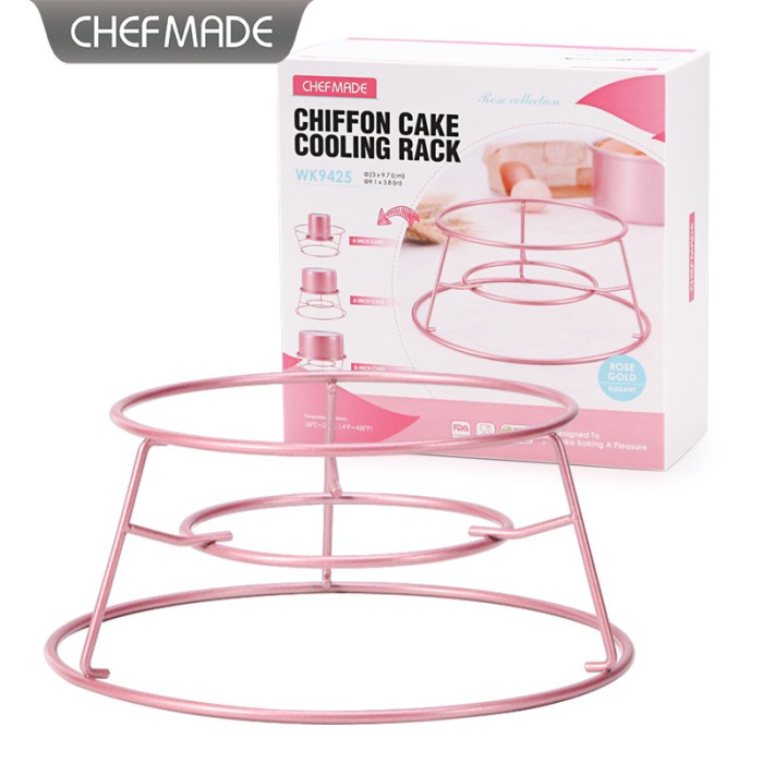 Chefmade Chiffon Cake Cooling rack wk9425 - 3in1 / rak pendingin kue/loyang