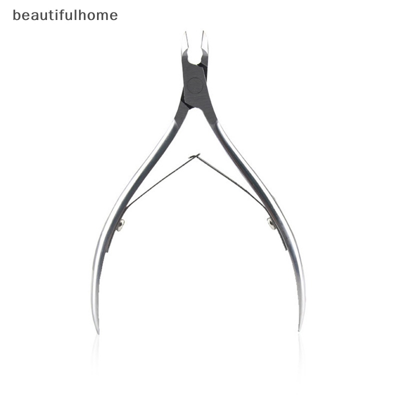 {beautifulhome} Profesional Kuku Kuku Kuku Kuku Kutikula Nipper Trimming Stainless Steel Cutter.