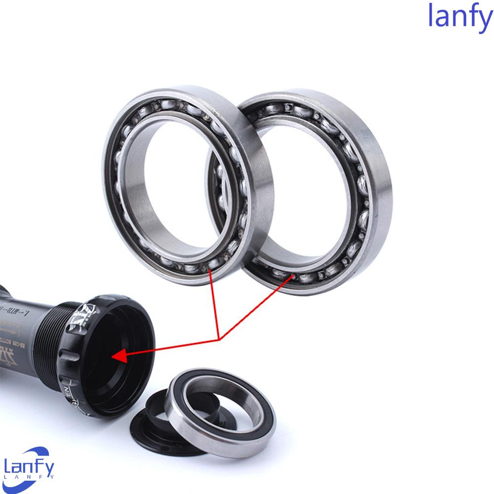 Lanfy Central Axis Bearing Untuk BB68-73 BB90-92 Bearing Steel Fixed Gear 37*25*7mm Sepeda Ganti Part