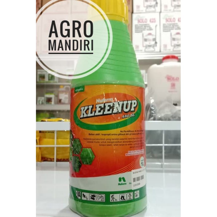 Kleenup 480SL 1 Liter Herbisida Racun Pembasmi Rumput Liar, Alang-Alang, dan Gulma