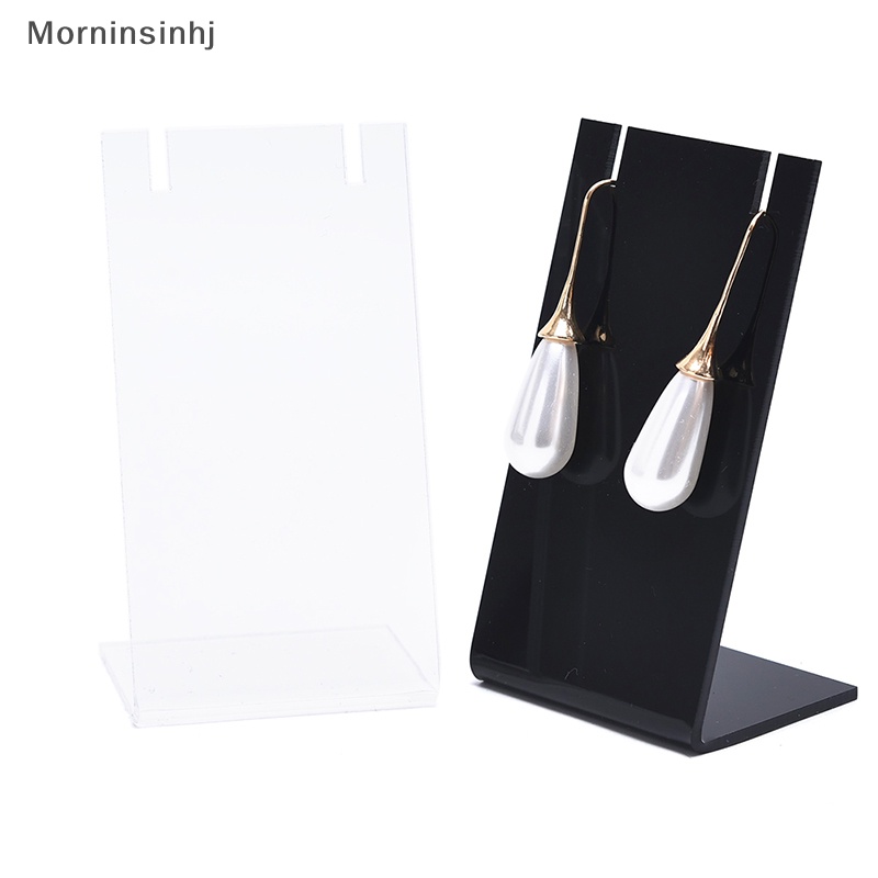 Mornin Perhiasan Anting Ear Studs Organizer Stand Holder Show Display Rak Mini Showcase id