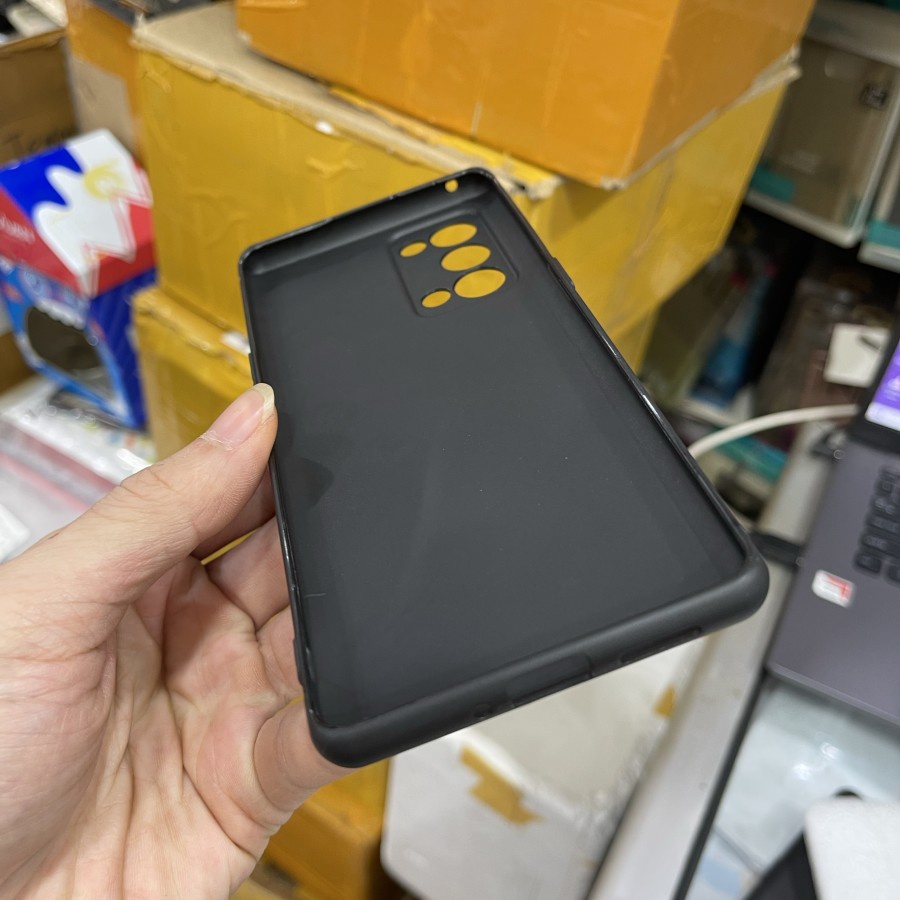 P/B- CASING SOFTCASE COVER OPPO A17/A17K/OPPO RENO 6 4G RENO 6 PRO PREMIUM BLACK MATTE CASE ORI 1.5MM CAMERA PROTECTOR