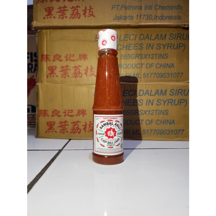 

Saus sambal ASLI cap Ibu Jari Jempol 140ml