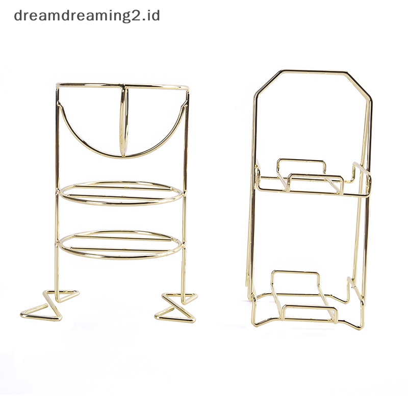 (drea) 1pc Blender Makeup Kecantikan Puff Penyimpanan Spons Telur Pengering Stand Holder Rak //