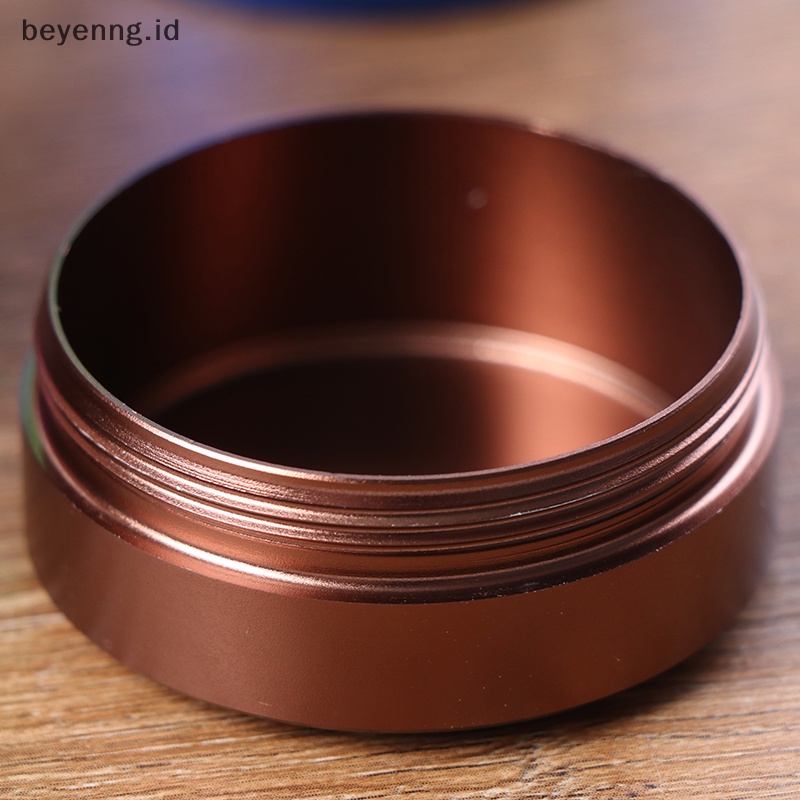 Beyen Mini Metal Box Storage Aluminium Teh Bisa Travel Portable Jar Gula Kopi Caddy ID