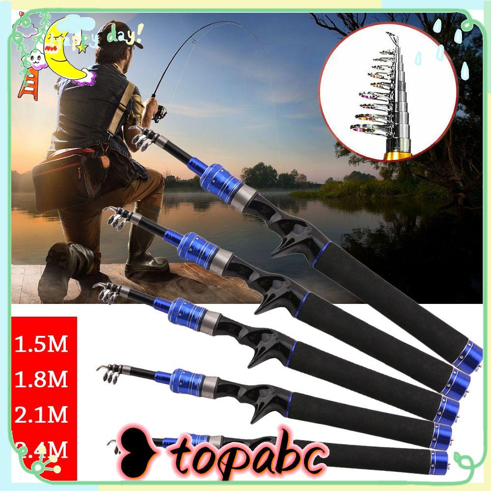 TOP Joran Pancing Teleskopik Portable Travel Ultralight Carp Feeder