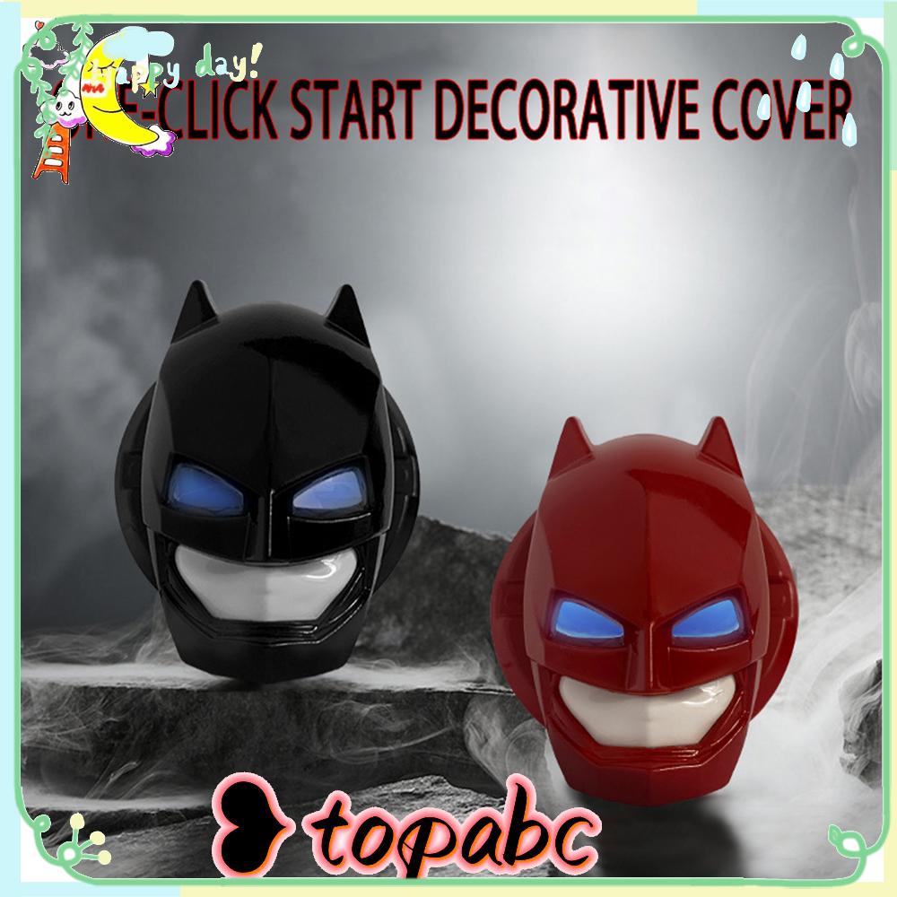 TOP Saklar Start Tombol Cover 3D Sparepart Mobil Interior Mobil Auto Dekorasi Satu-Kunci Mesin Start