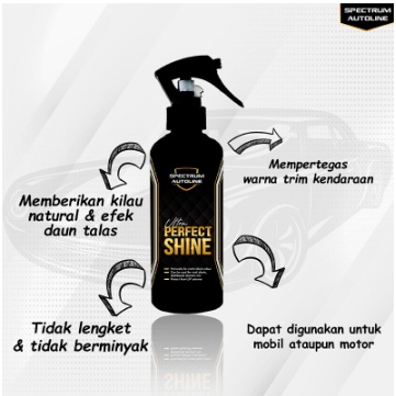 INF NATURAL SHINE DASHBOARD DOORTRIM MOBIL WET LOOK BERSIH PEMBERSIH DASHBOARD MOBIL