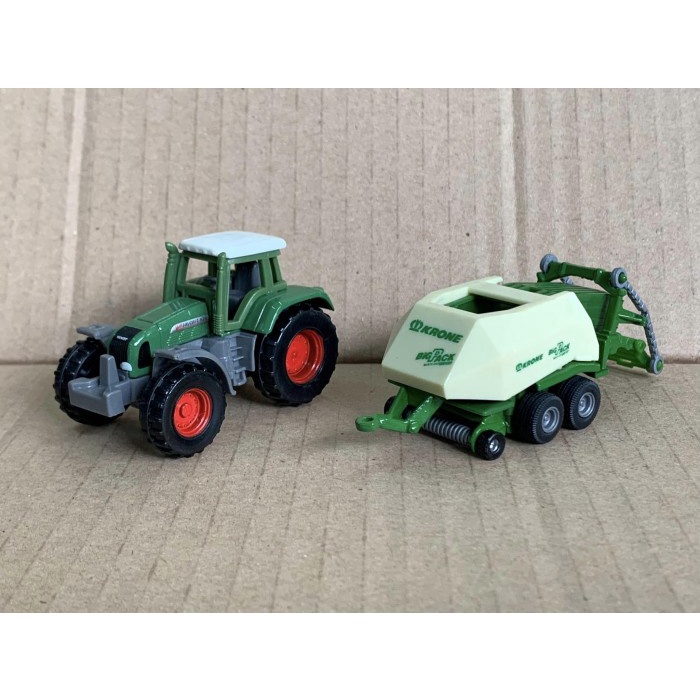 DIECAST LOSSE UNIK SIku John Deere with Trailer Krone Loose Pack